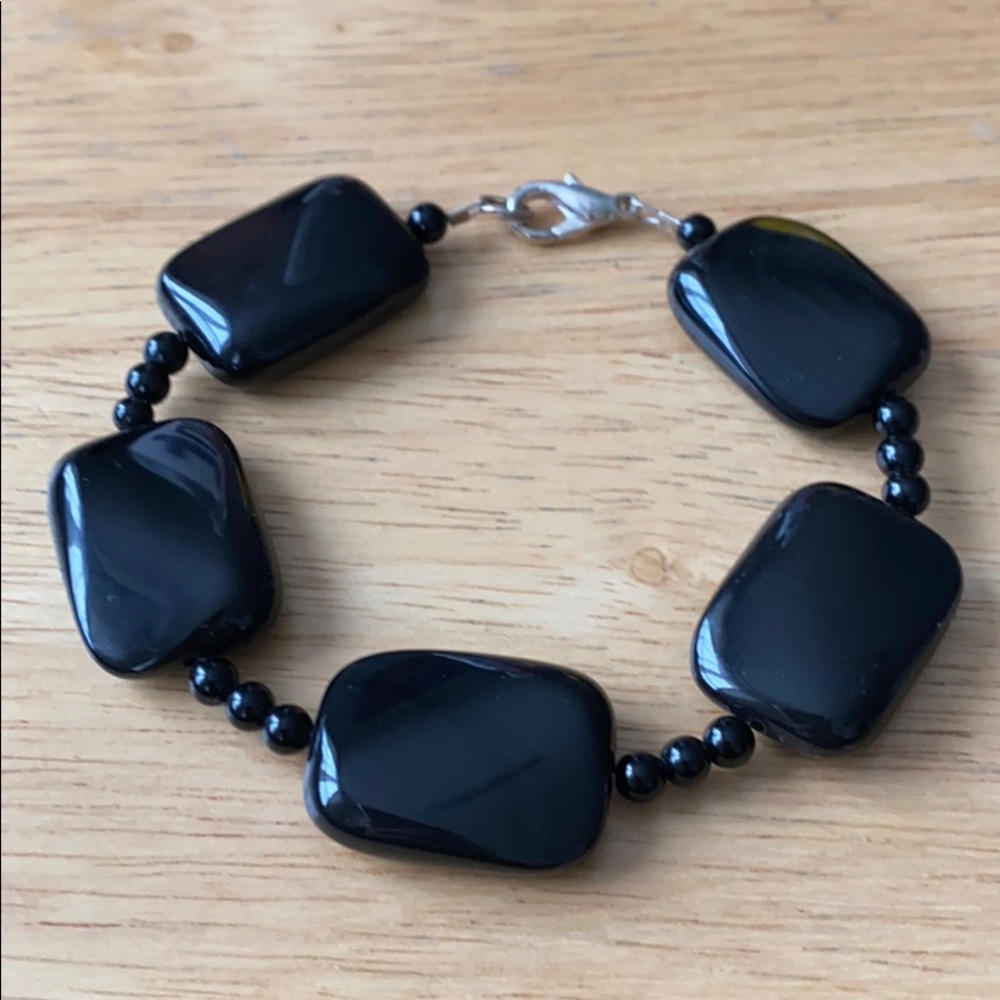 Black Stone Bracelet
